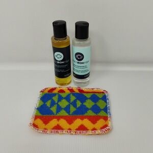 Lucky Iron Fish Natural Protection Oil & Soap For Cookware Sealed Set 4 oz Each